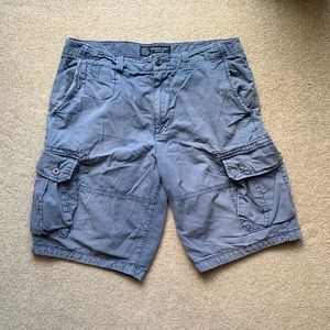 American Eagle Outfitters 100% Cotton Blue Cargo Shorts